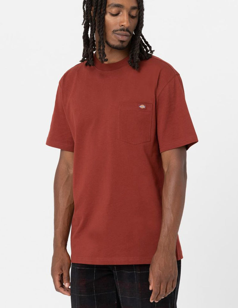 Camiseta Dickies Luray Pocket Roja Hombre