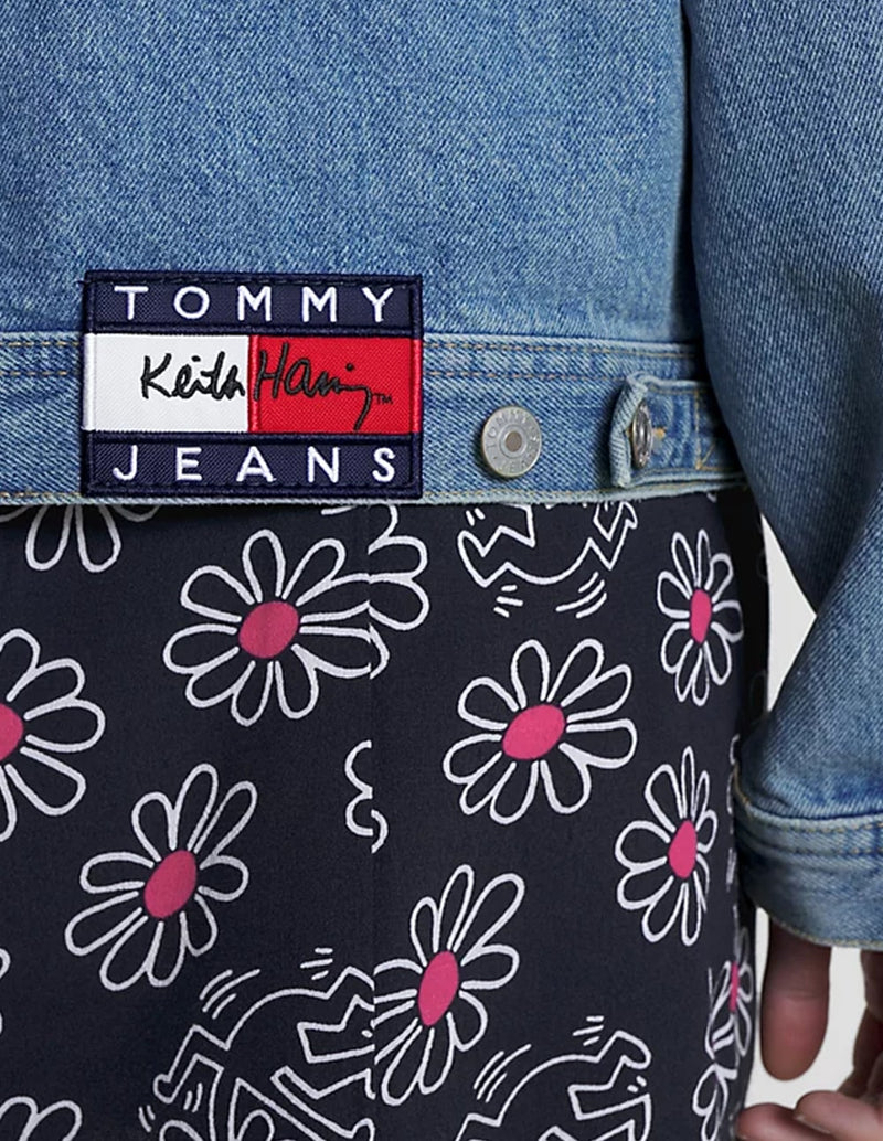 Tommy Jeans x Keith Haring Dual Gender Blue Unisex Denim Jacket