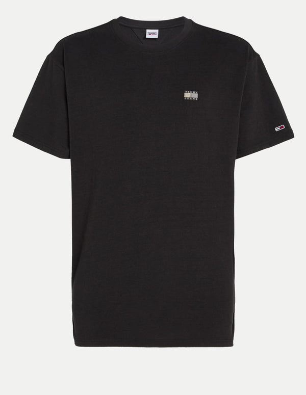 Camiseta Tommy Jeans Essential Negra Hombre