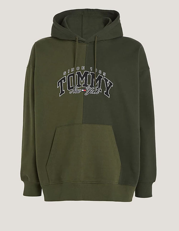 Sudadera con Capucha Tommy Jeans con Logo Verde Hombre