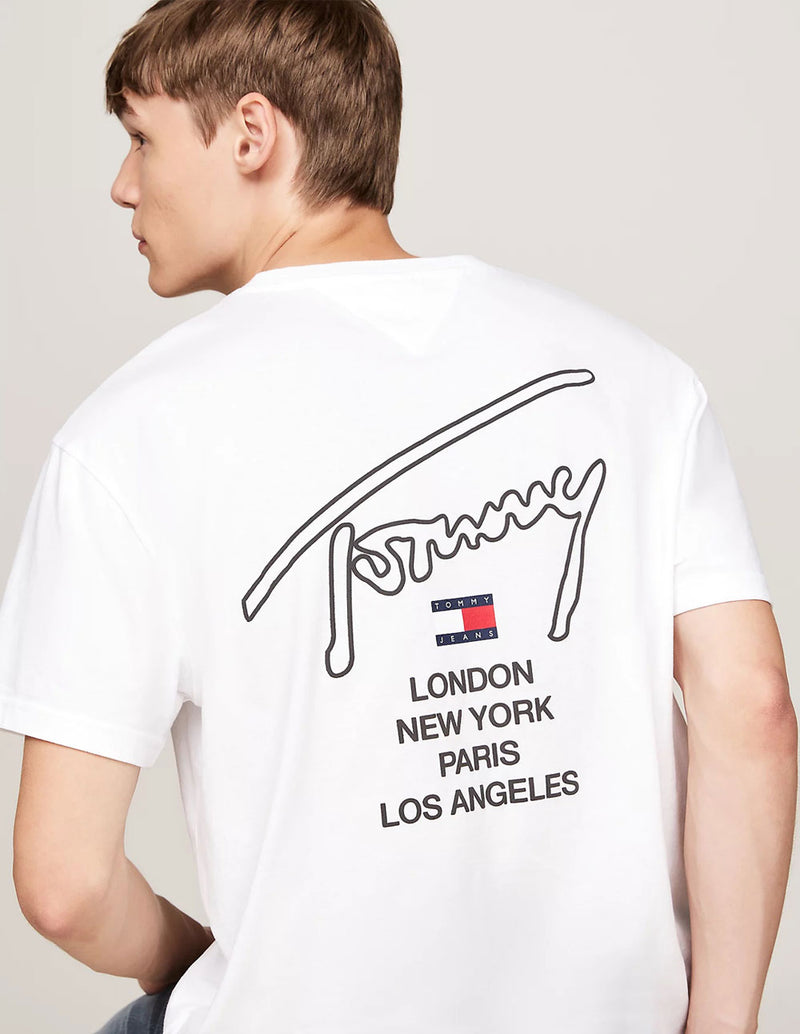 Camiseta tommy jeans hombre online