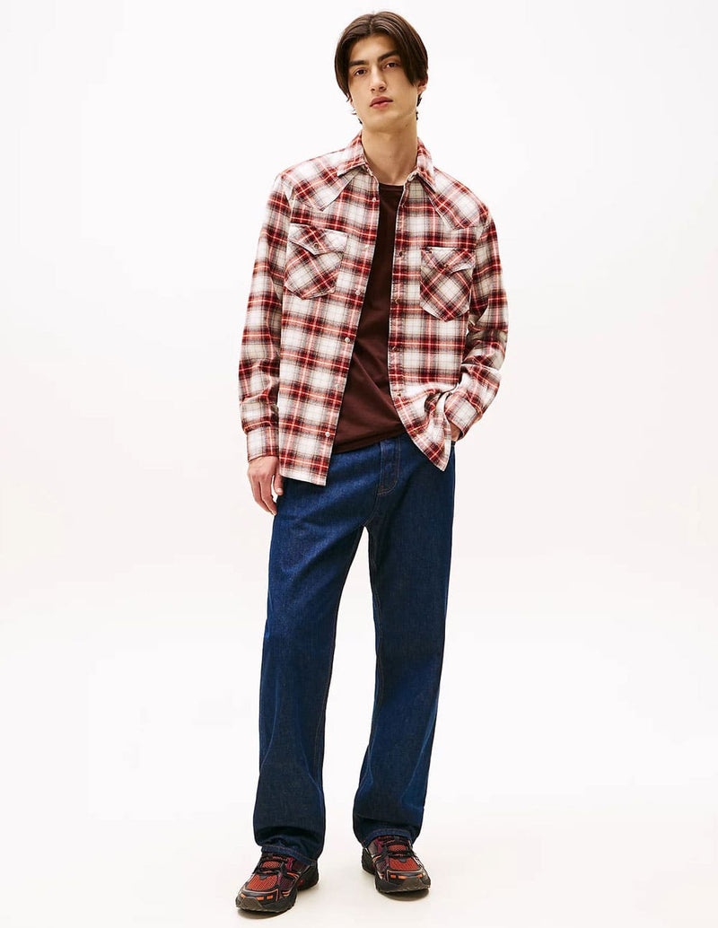 Camisa Tommy Jeans Wenster de Cuadros Multicolor Hombre