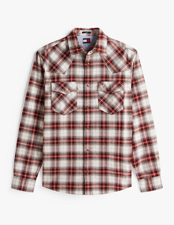 Camisa Tommy Jeans Wenster de Cuadros Multicolor Hombre