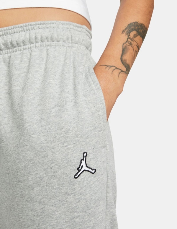 Pantalón de Chándal Jordan Essentials con Logo Gris Mujer