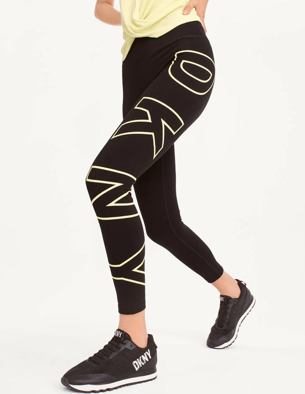 Leggings Donna Karan Outline Logo Multicolor Mujer