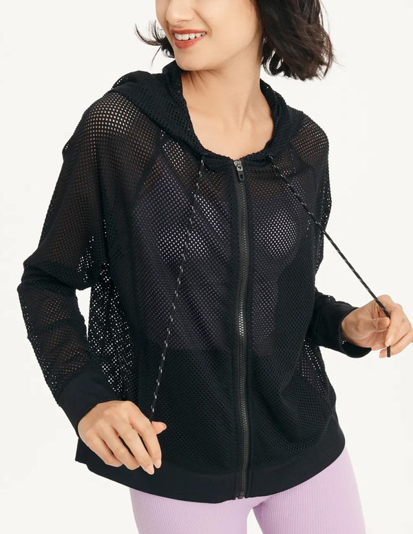 Chaqueta Donna Karan Ozone Mesh Relaxed