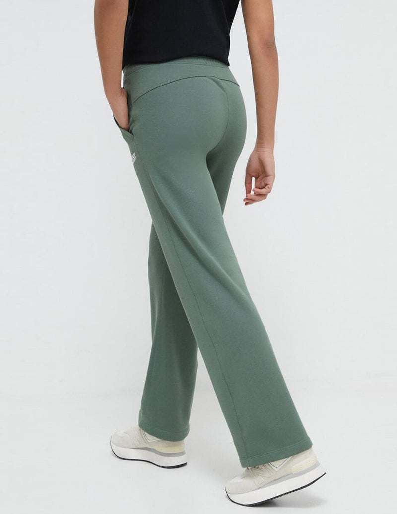Pantalón Donna Karan con Logo Verde Mujer