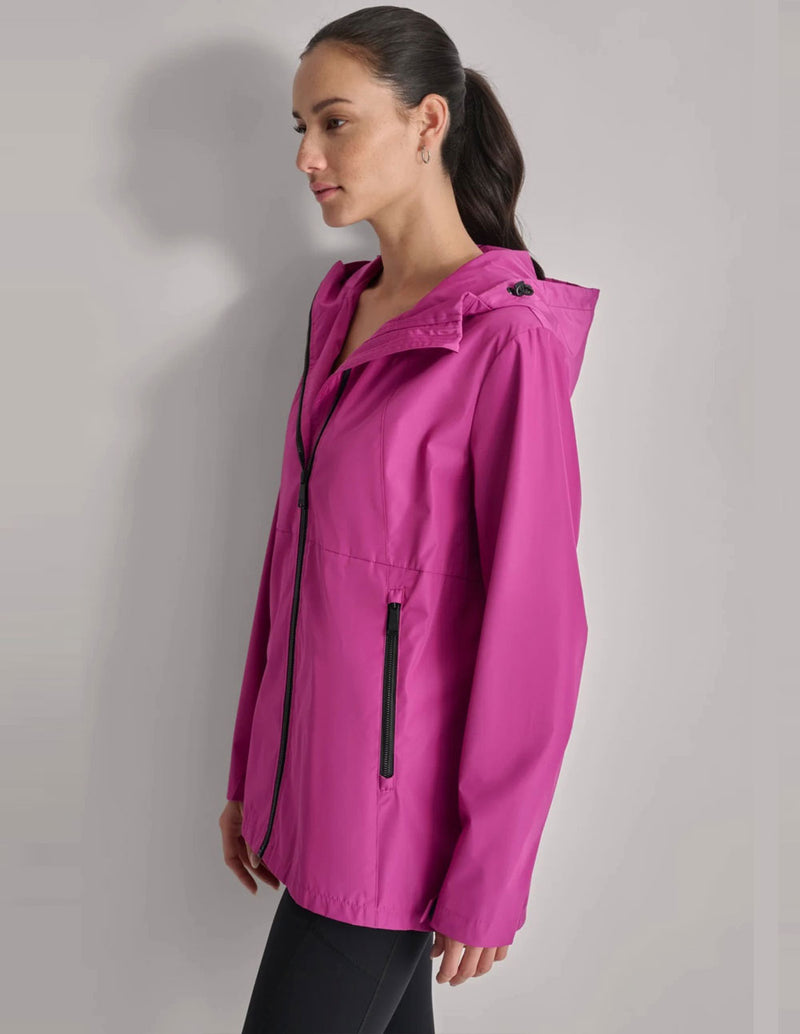 Chaqueta Donna Karan Full Zip Spectator Rosa Mujer