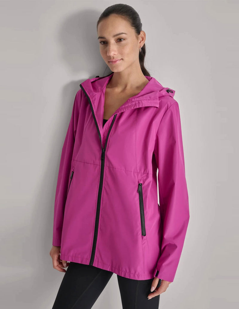 Chaqueta Donna Karan Full Zip Spectator Rosa Mujer