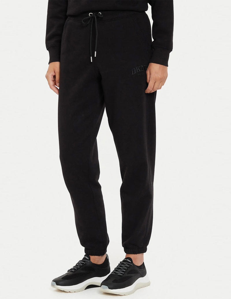 Pantalón Donna Karan con Logo Negro Mujer