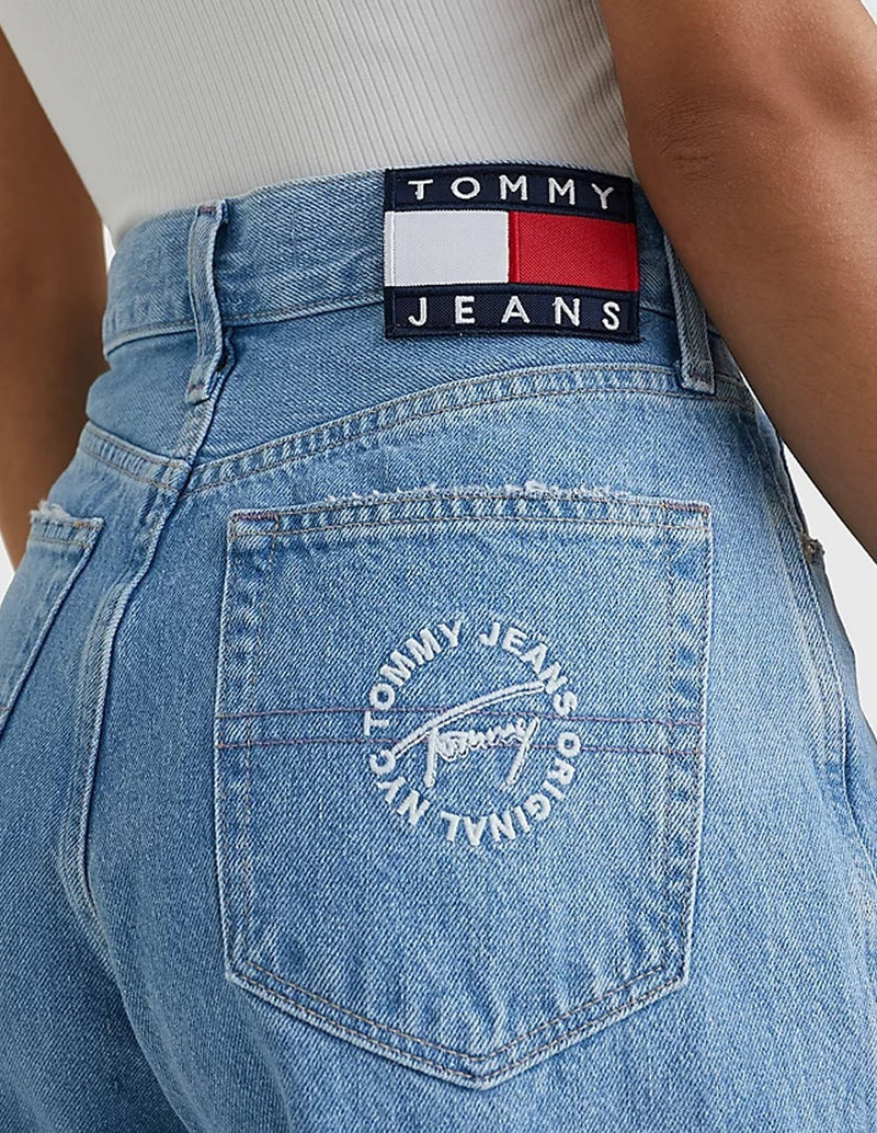 Pantalones Vaqueros Tommy Jeans Betsy Holgados Azules Mujer