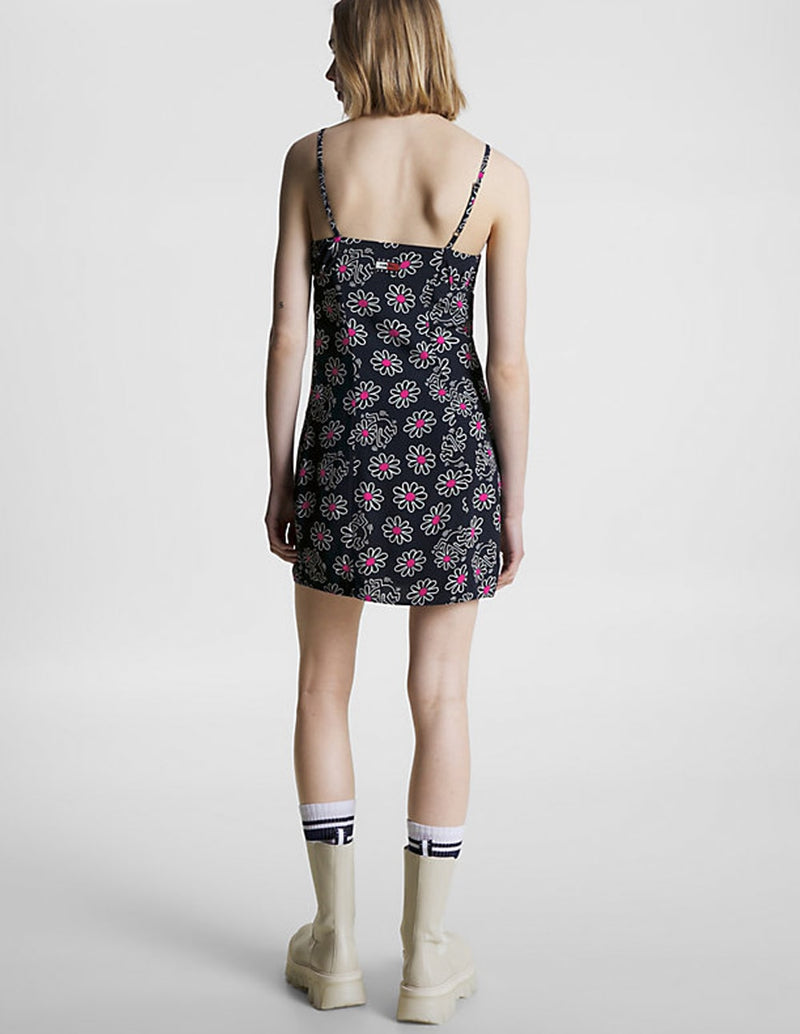 Vestido Tommy Jeans x Keith Haring Multicolor Mujer