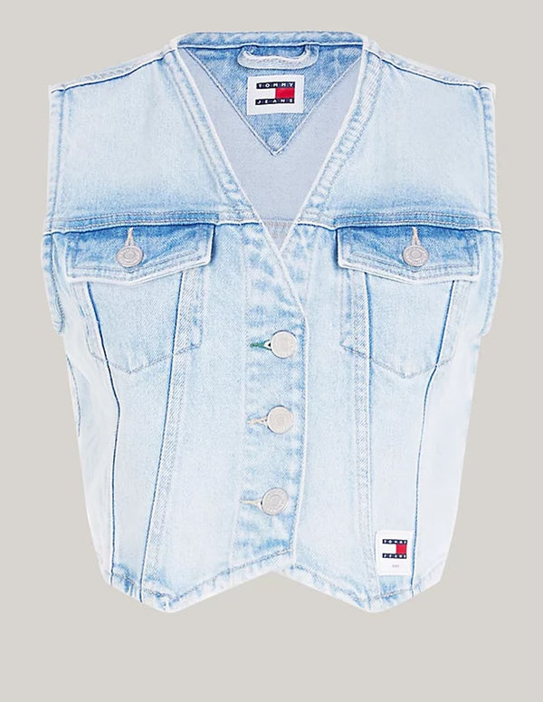 Chaleco Vaquero Tommy Jeans Classic Azul Mujer