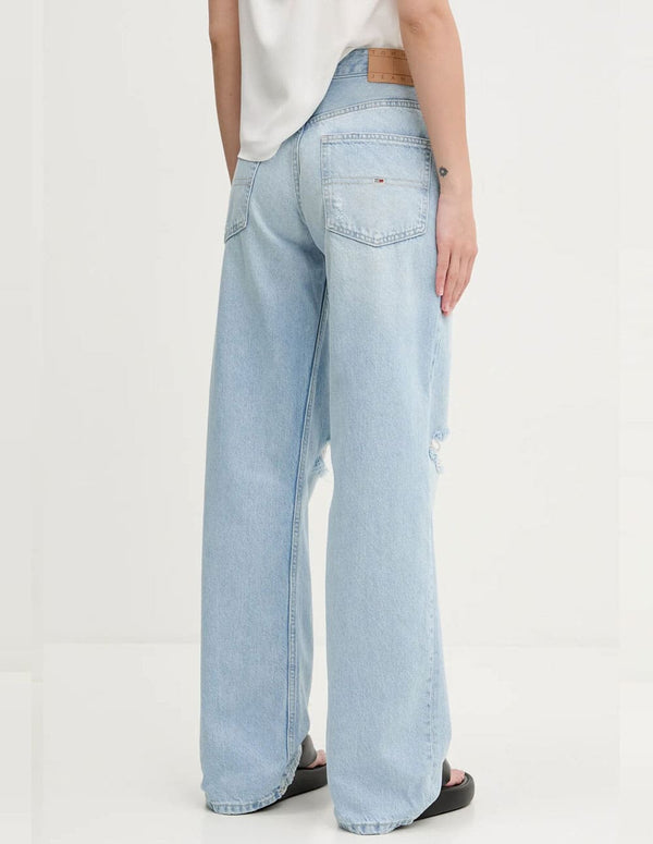 Pantalón Vaquero Tommy Jeans Mia Mid Rise Azul Mujer