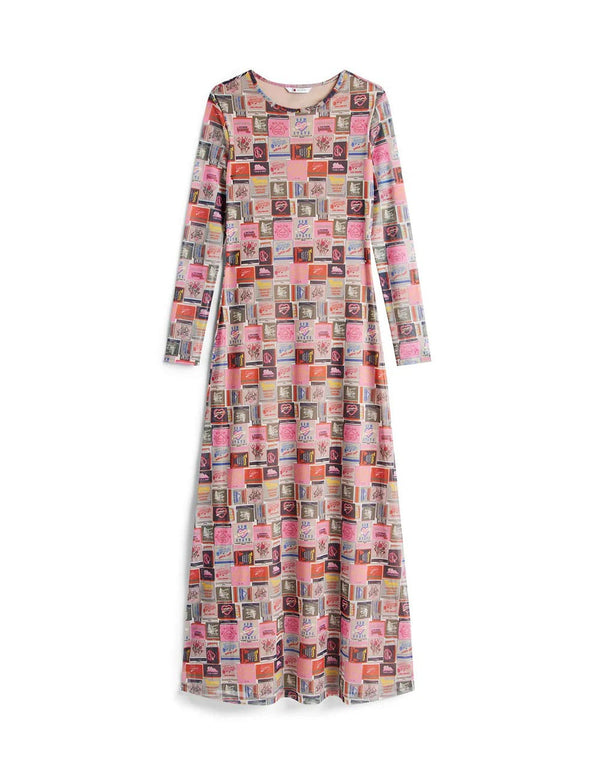 Vestido Tommy Jeans Mesh Multicolor Mujer