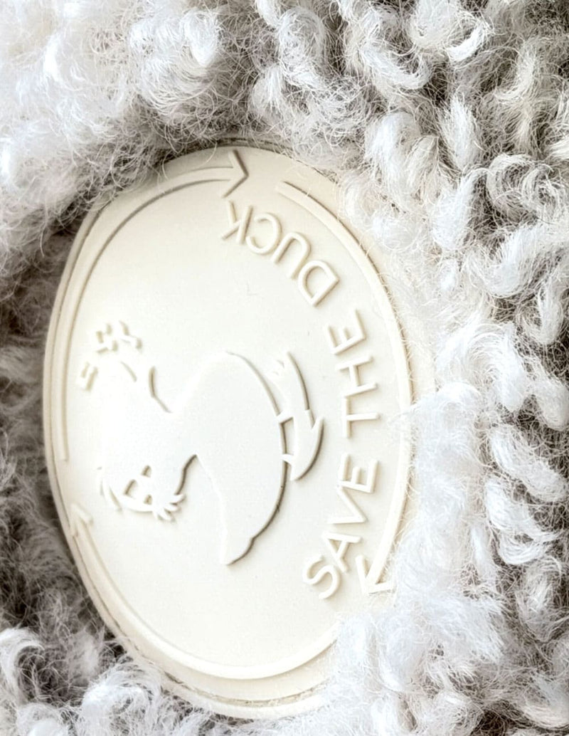 Riñonera Save The Duck con Logo Beige Mujer