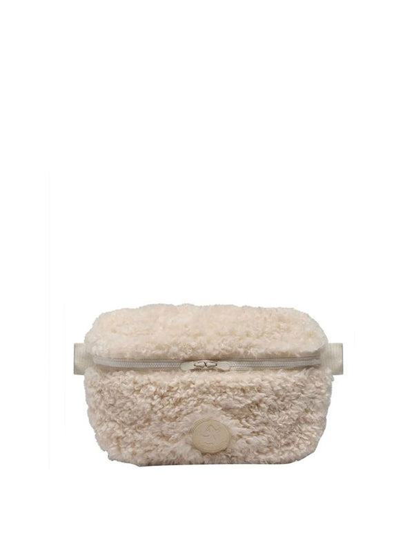 Riñonera Save The Duck con Logo Beige Mujer