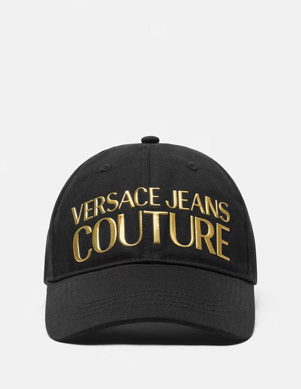 Gorra Versace Jeans Couture con Logo Dorado Negra Unisex