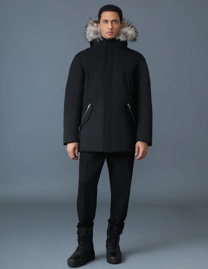 Parka de Plumon Reciclado MACKAGE Edwuard-F Negra Hombre