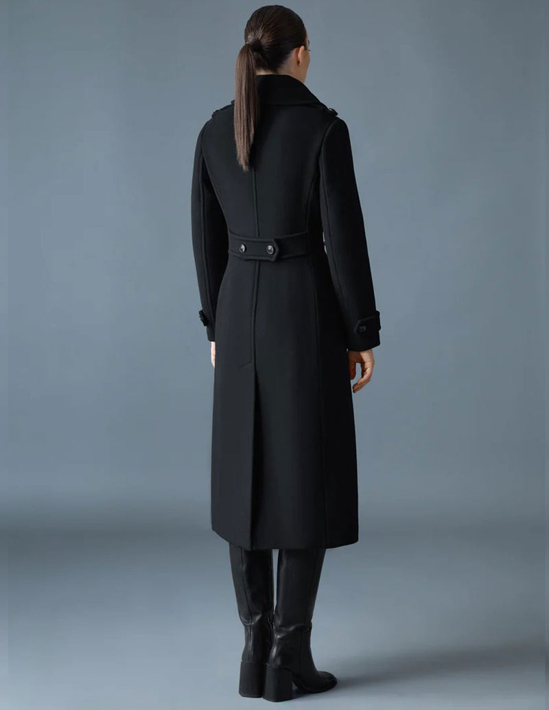 Abrigo MACKAGE Elodie-R Negro Mujer