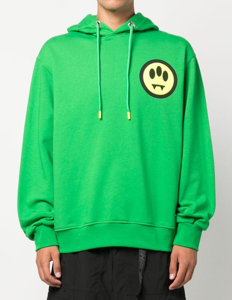 Sudadera con Capucha BARROW con Logo Verde Unisex