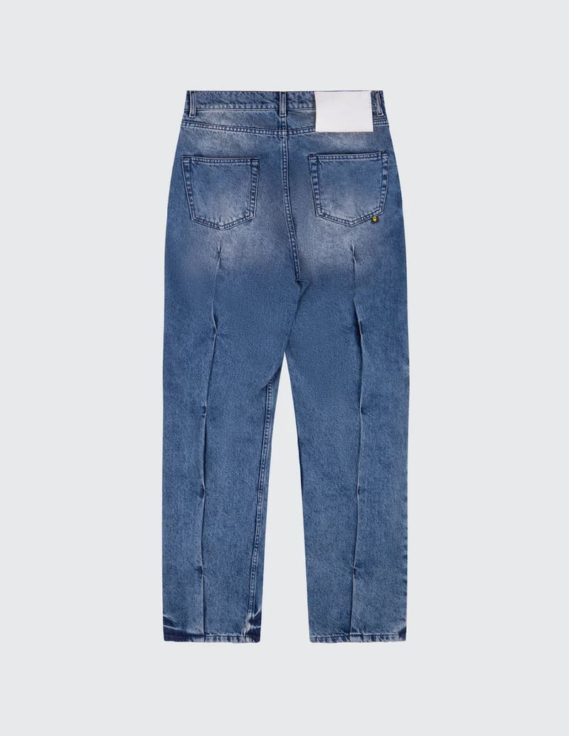 Pantalón Vaquero BARROW con Logo Azul Unisex