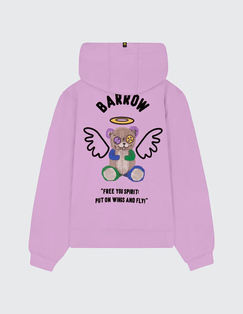 Sudadera con Capucha BARROW Free Your Spirit Morada Unisex