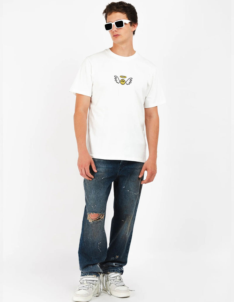 Camiseta BARROW Angel Blanca Unisex