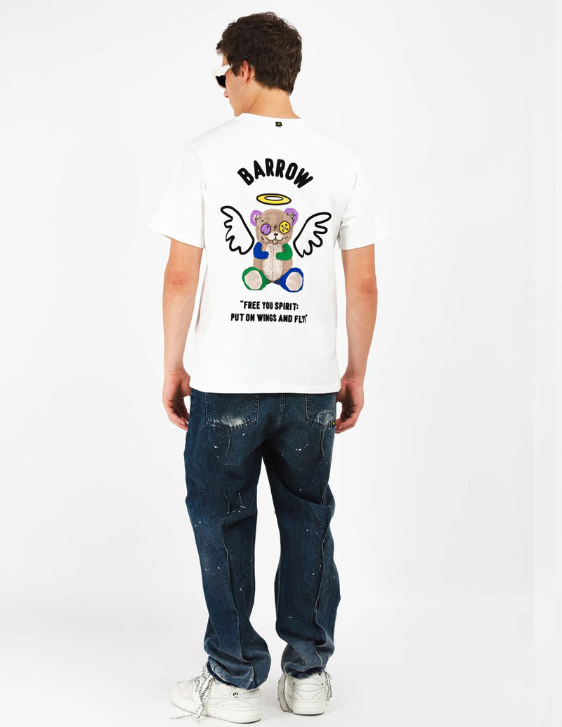 Camiseta BARROW Angel Blanca Unisex