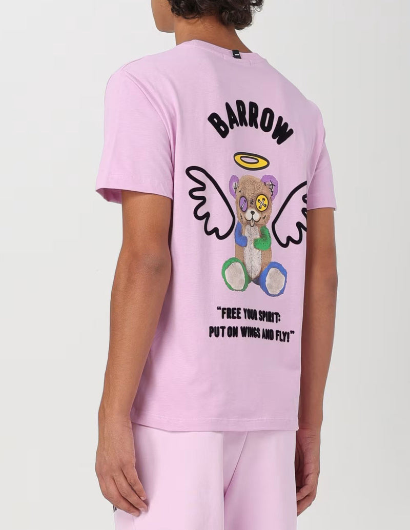 Camiseta BARROW Angel Rosa Unisex