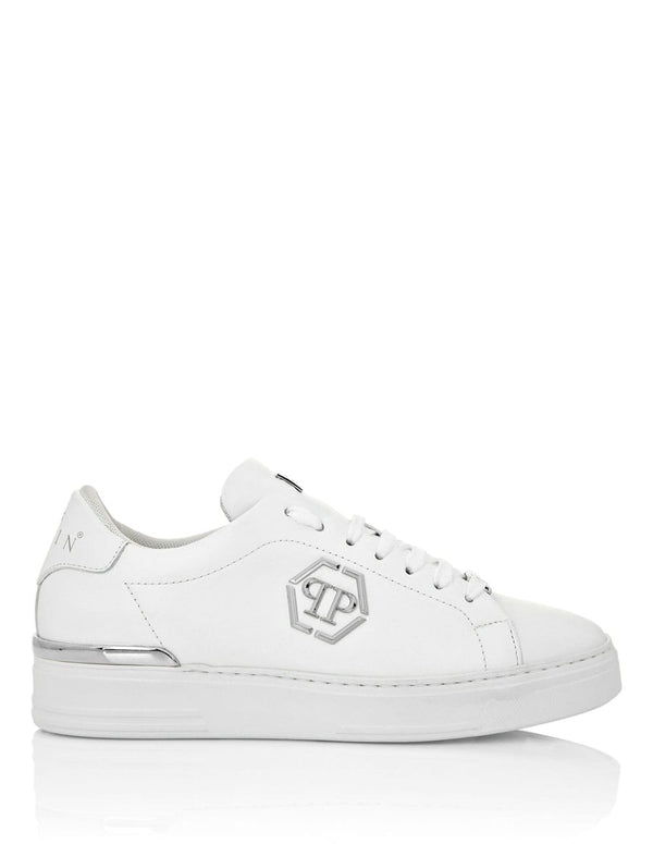 Philipp Plein Leather Lo-Top Blancas Hombre