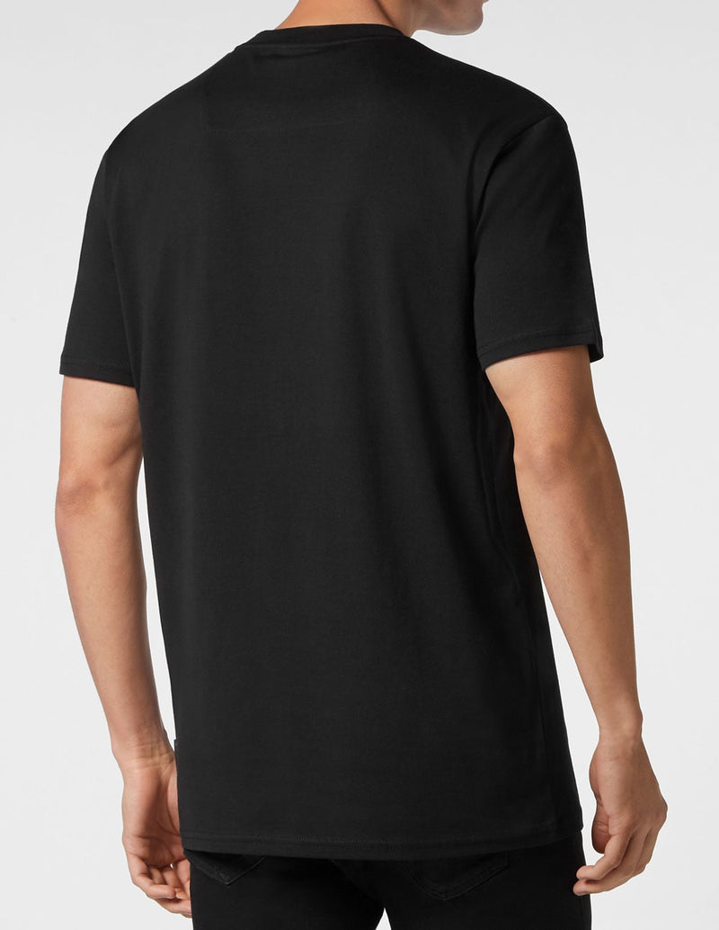 Philipp Plein Hexagon Black Men's T-shirt
