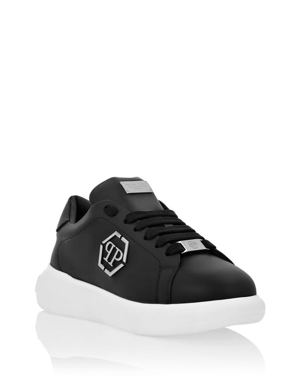 Philipp Plein Lo-Top New Basic Hexagon Negras Hombre