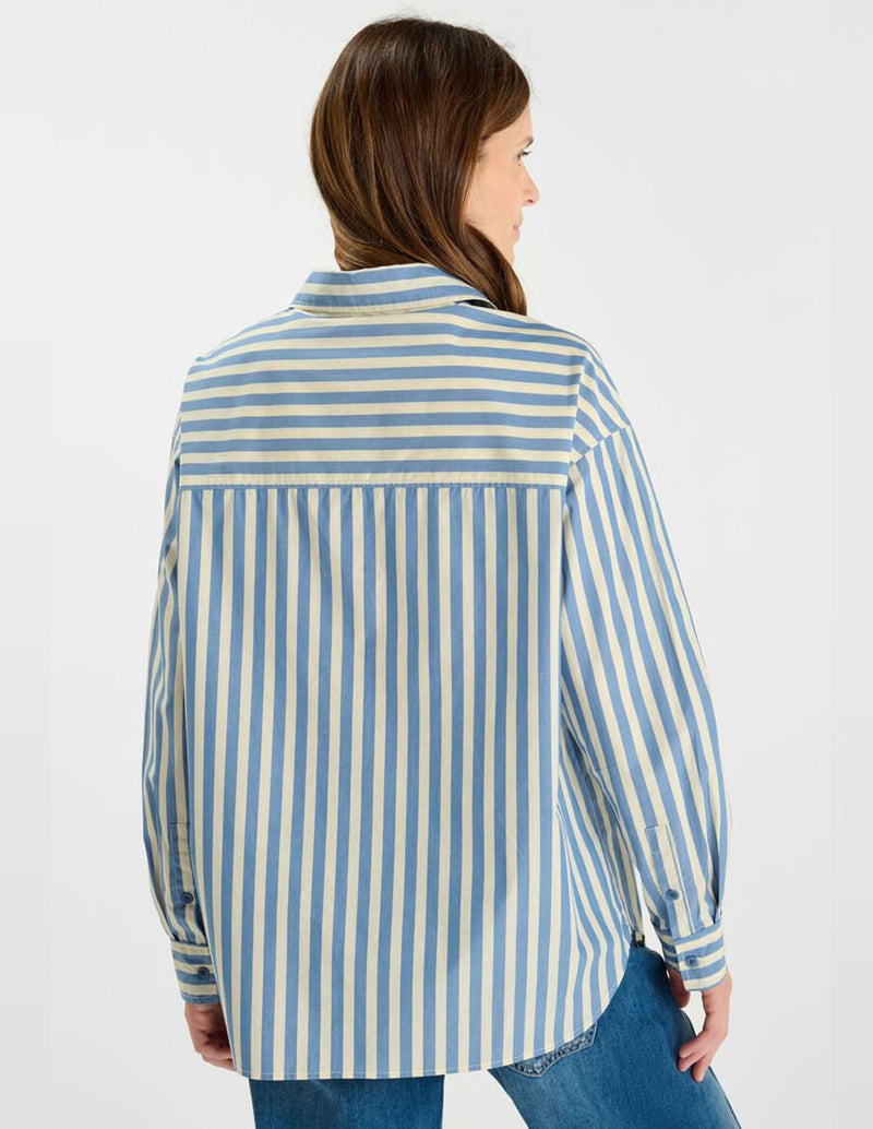 Camisa Le Temps des Cerises Ana Azul Mujer