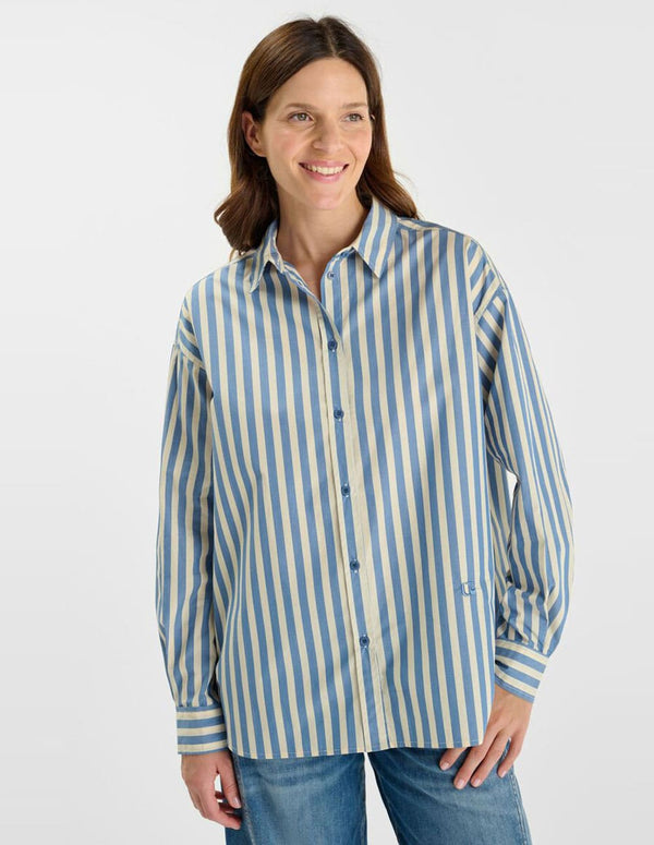 Camisa Le Temps des Cerises Ana Azul Mujer