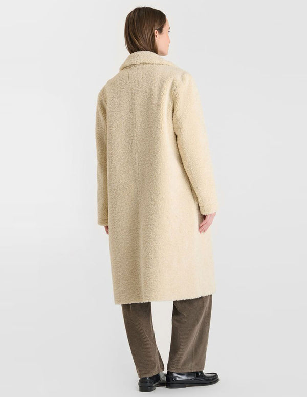 Abrigo Le Temps des Cerises Arty Beige Mujer
