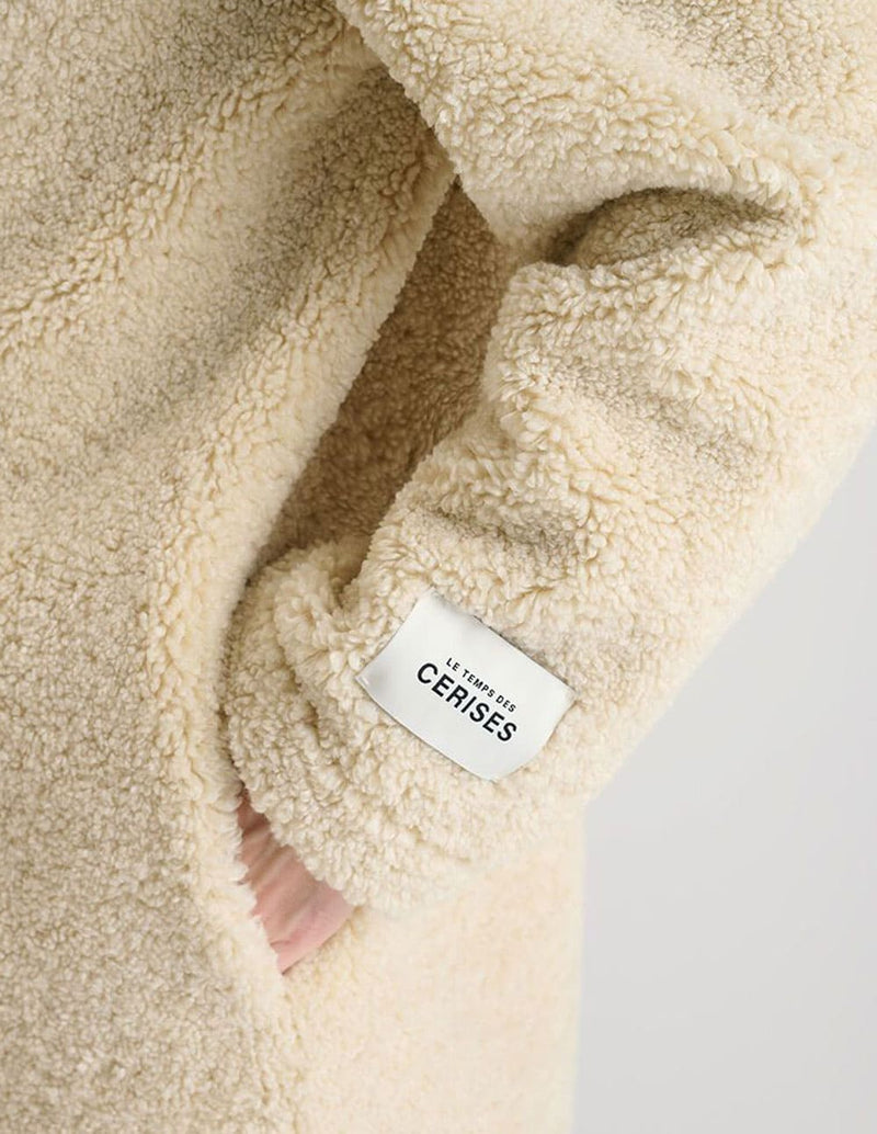 Abrigo Le Temps des Cerises Arty Beige Mujer