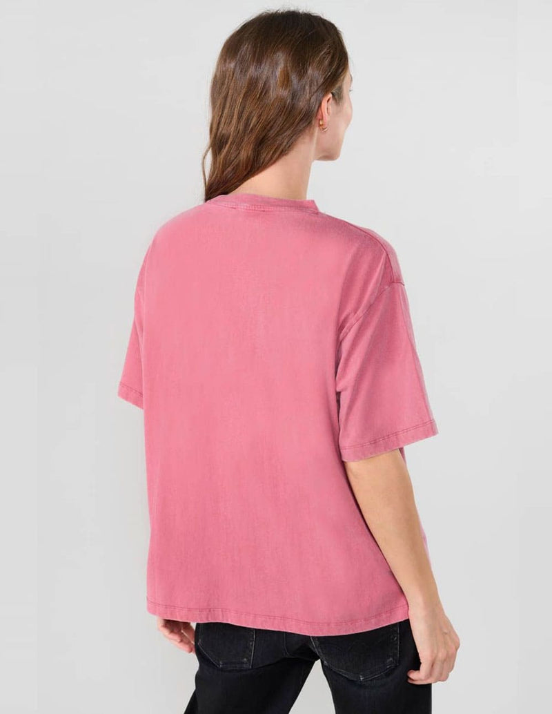 Camiseta Le Temps des Cerises Atraba Rosa Mujer