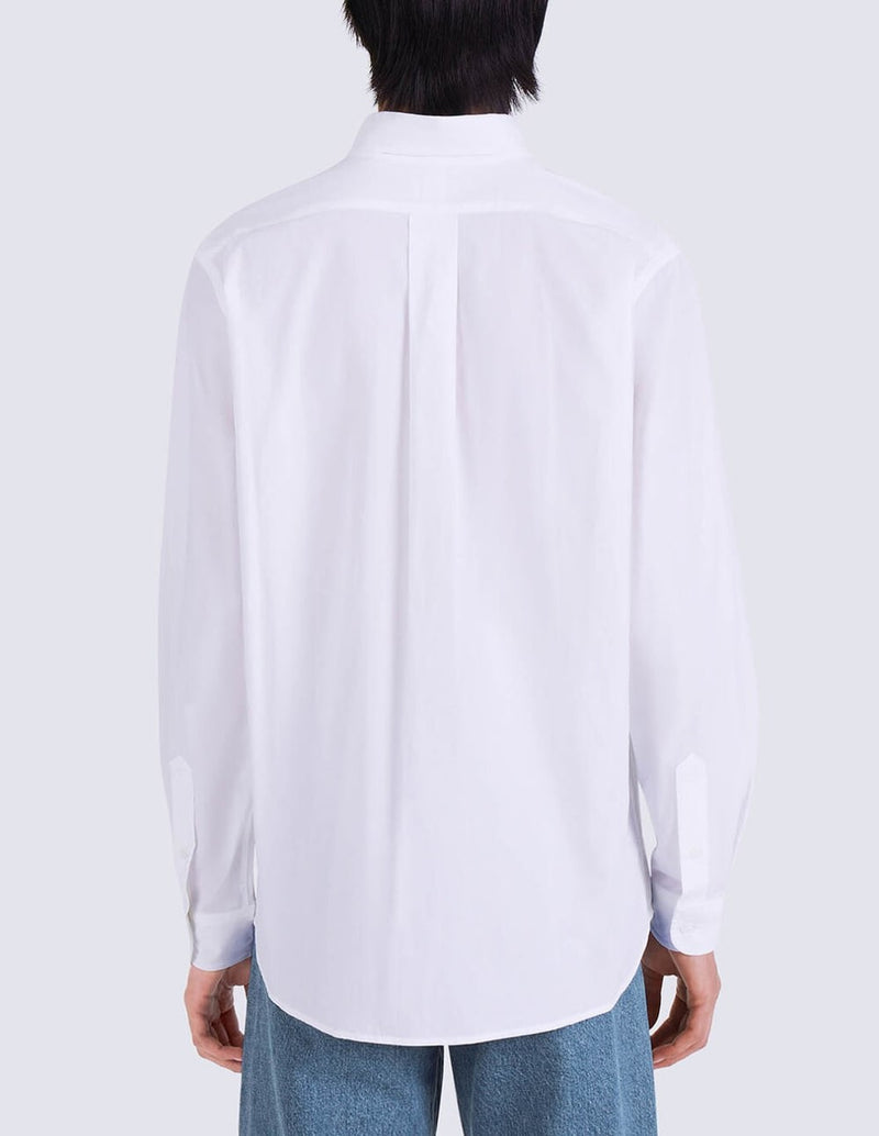 Kenzo Shirt with White Boke Flower Logo Man