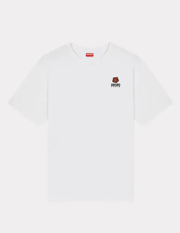 Camiseta Kenzo con Parche Boke Flower Blanca Hombre