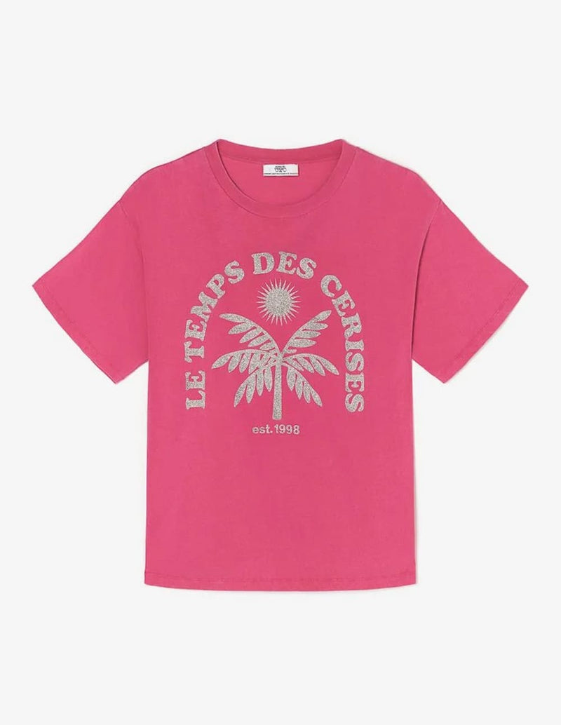 Camiseta Le Temps des Cerises Cassio Rosa Mujer