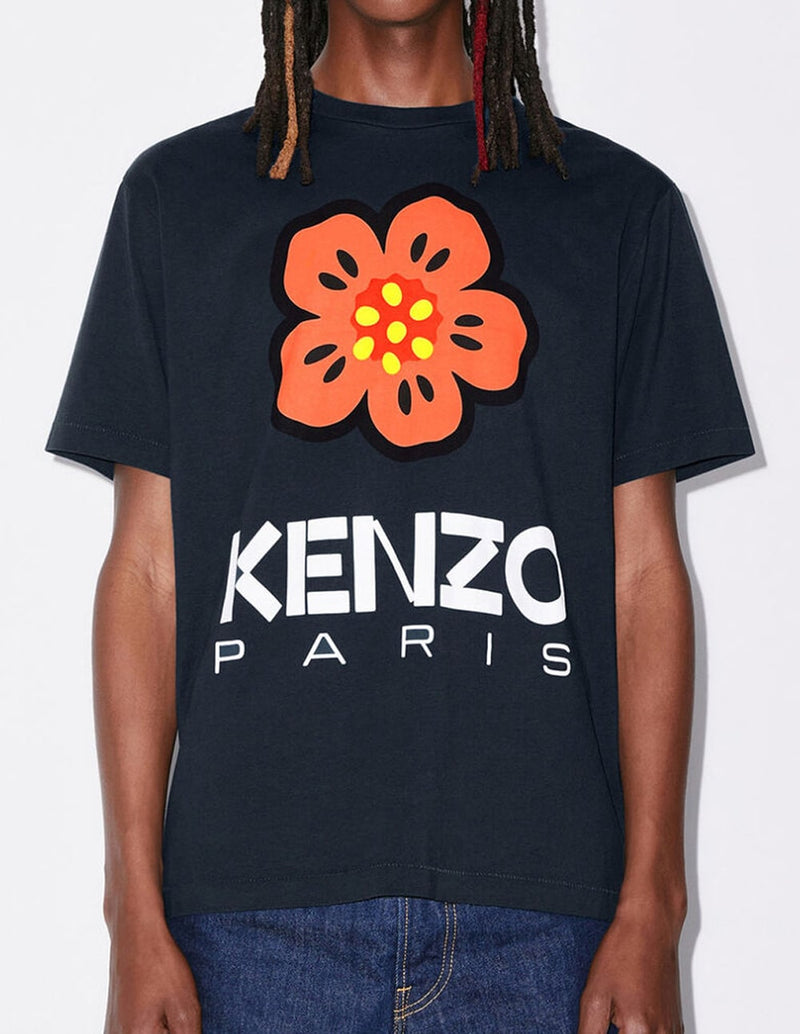 Camiseta Kenzo Boke Flower Azul Marino Hombre