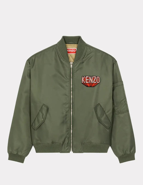 Chaqueta Bomber Kenzo 3D Verde Hombre