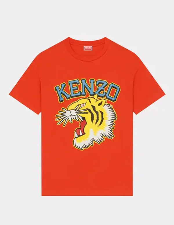 Camiseta Kenzo Tiger Varsity Jungle Naranja Hombre