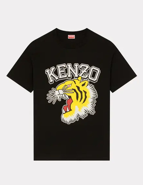 Camiseta Kenzo Tiger Varsity Jungle Negro Hombre