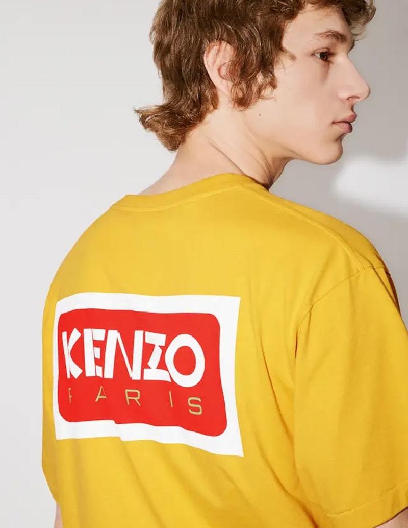 Camiseta Kenzo Paris Amarilla Hombre