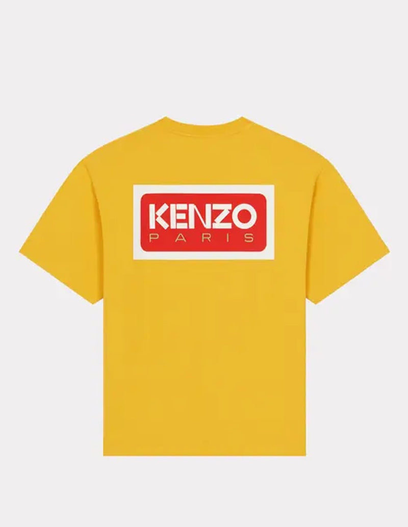 Camiseta Kenzo Paris Amarilla Hombre