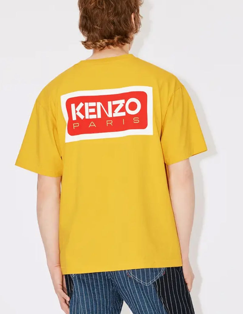 Camiseta Kenzo Paris Amarilla Hombre