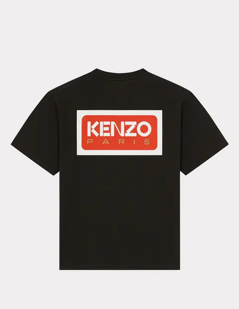 Camiseta Kenzo Paris Negra Hombre