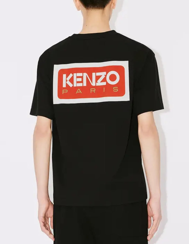 Camiseta Kenzo Paris Negra Hombre